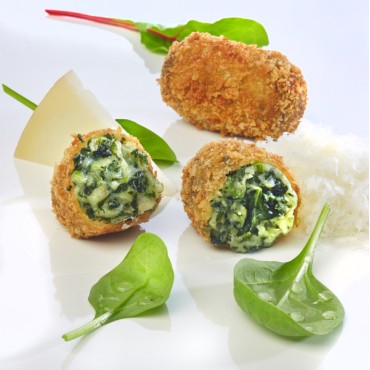 CROQUETA ESPINACAS Y QUESO...