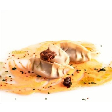 GYOZA DE RABO DE TORO CON...